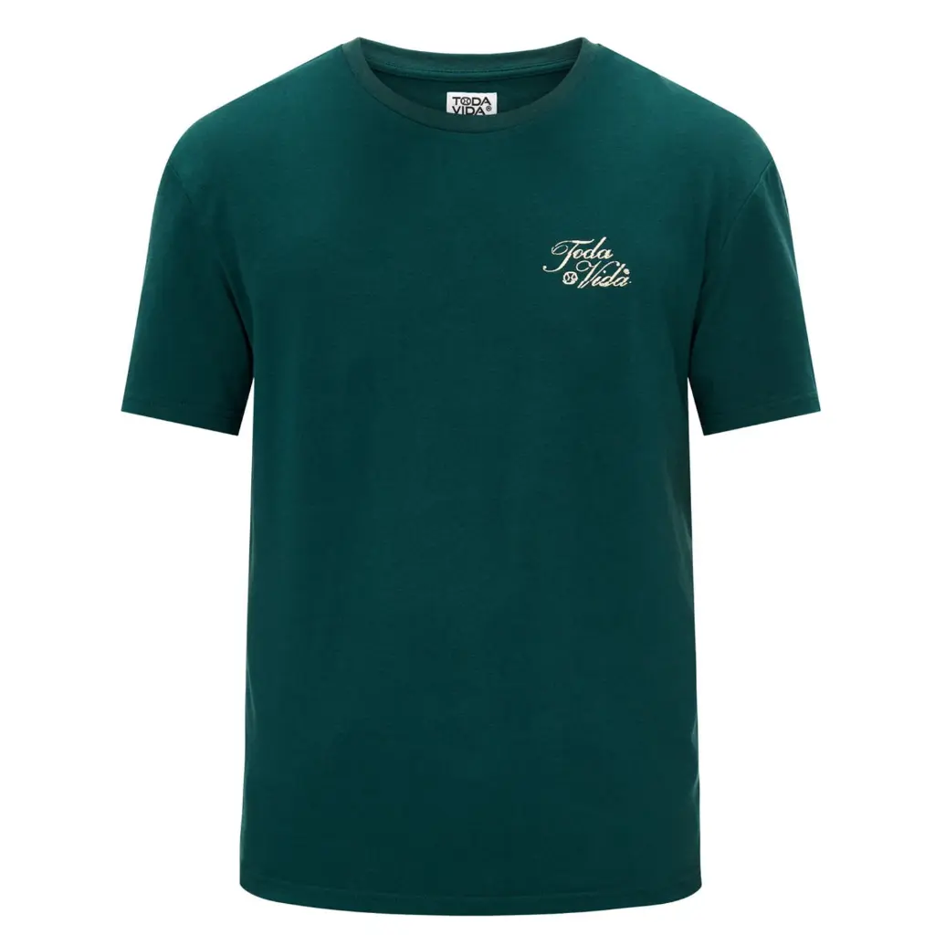 Todavid tshirt retro groen voorkant.webp