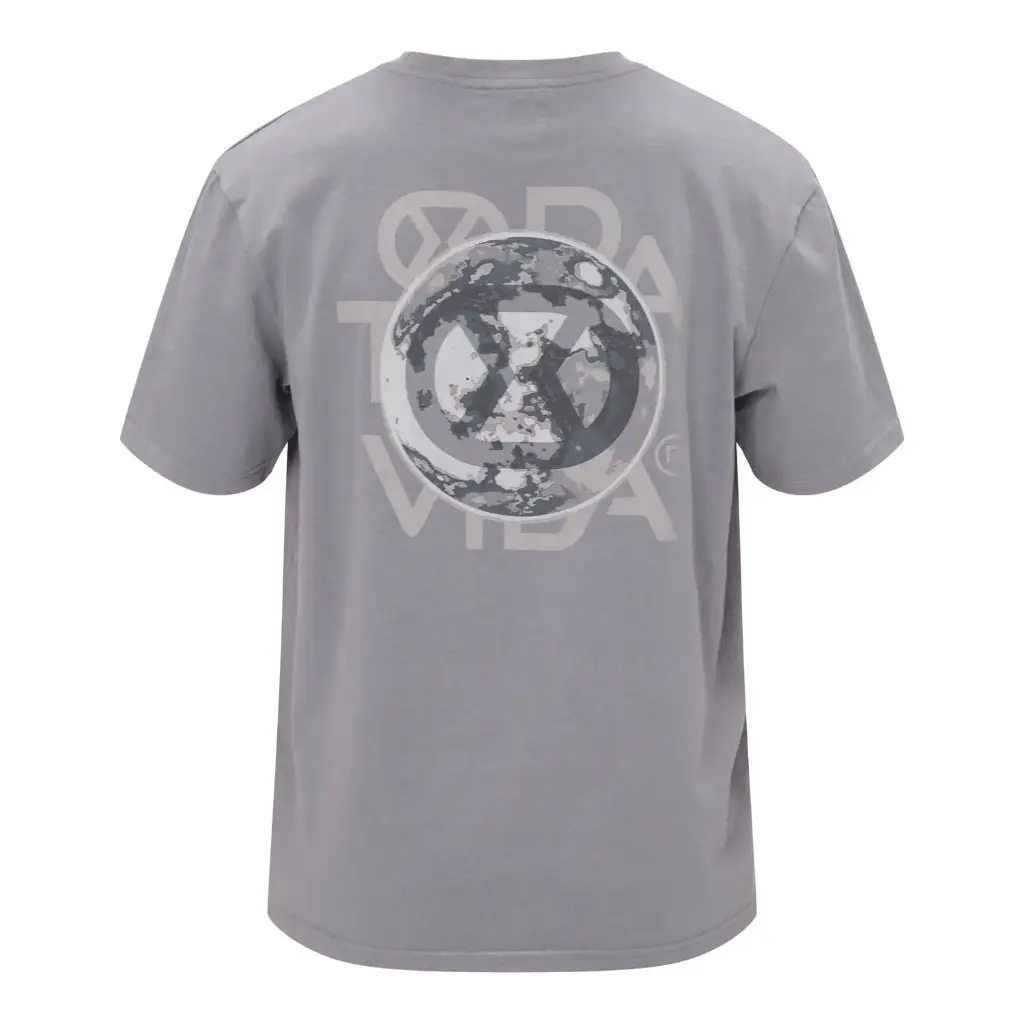 Todavida t-shirt moon grijs