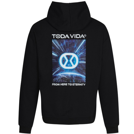 Todavida hoodie zwart galaxy