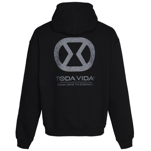 Todavida hoodie essential zwart