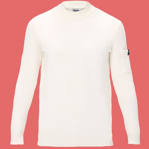 Todavida mockneck pull offwhite