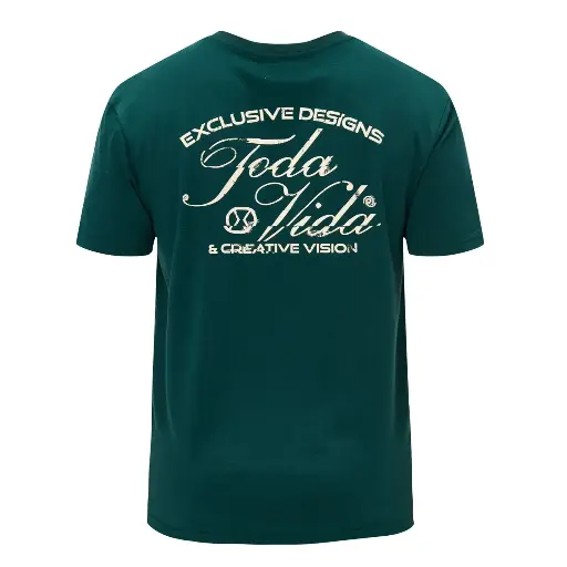 Todavida t-shirt retro groen